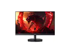 Front. Acer - Acer Nitro KG241Y P3bip 23.8" Gaming Monitor, AMD FreeSync, 180Hz, 0.5ms, HDR10, DP 1.2, HDMI 2.0.