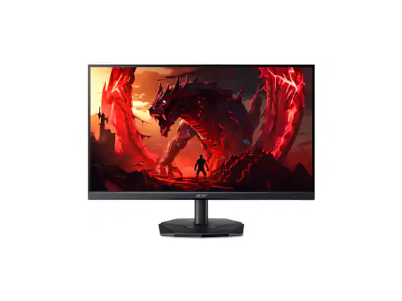 Front. Acer - Acer Nitro KG241Y P3bip 23.8" Gaming Monitor, AMD FreeSync, 180Hz, 0.5ms, HDR10, DP 1.2, HDMI 2.0.