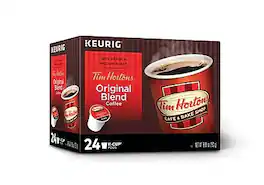 Tim Hortons - Original Blend Arabica Coffee Keurig® K-Cup® Pods, Medium Roast, 24/Box (063209112813)