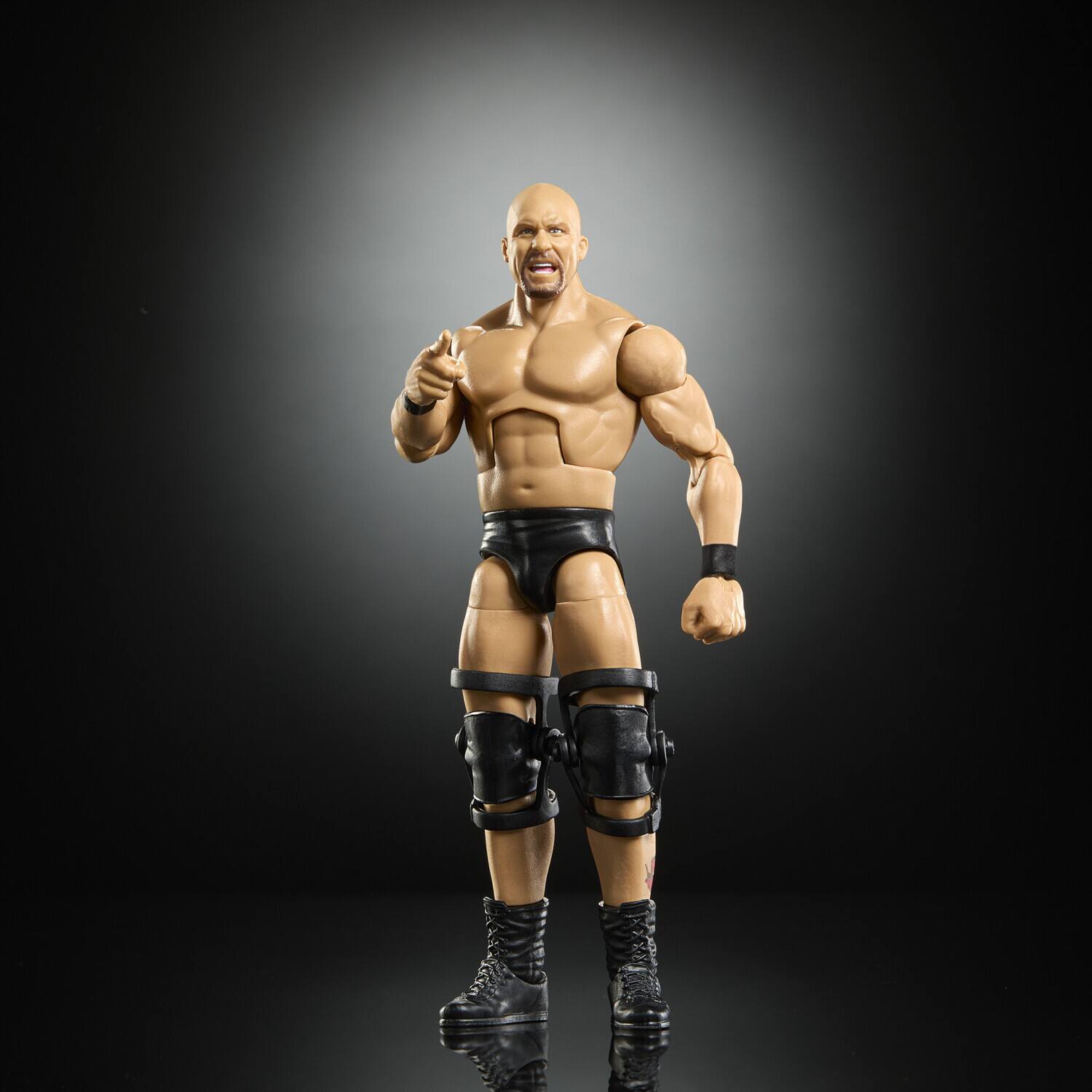 Alt View 1. Mattel - Mattel Collectible - WWE Elite Collection: Greatest Hits 6" "Stone Cold" Steve Austin Action Figure  - COLLECTIBLES - Multicolor.