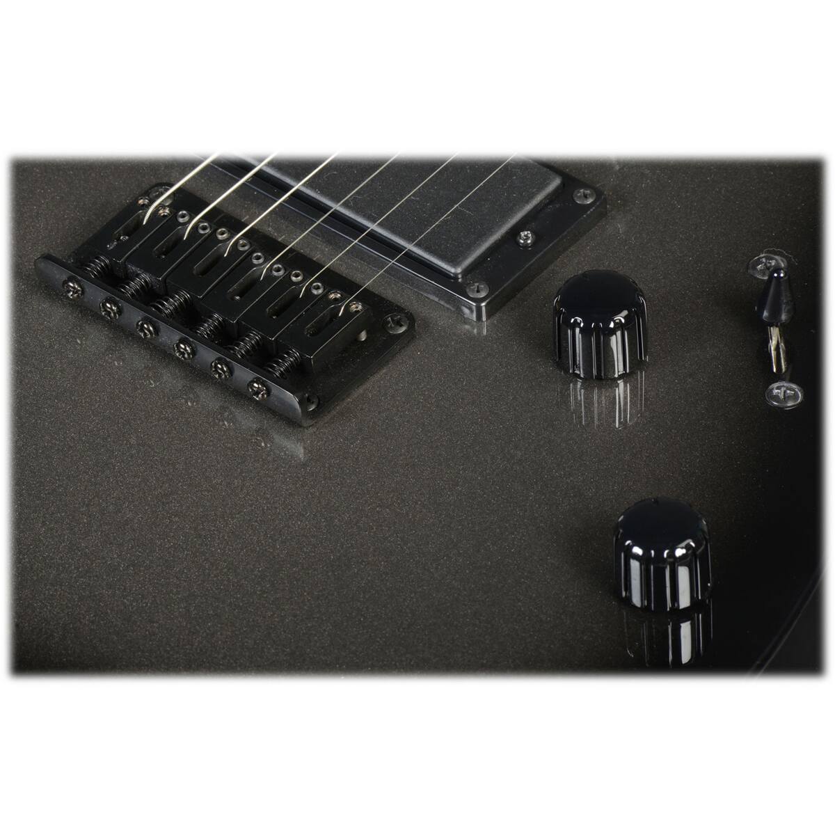 Alt View 9. Ibanez - Ibanez RG Gio Series GRG121DX Electric Guitar, Bound Rosewood Fretboard, Metallic Gray Sunburst.