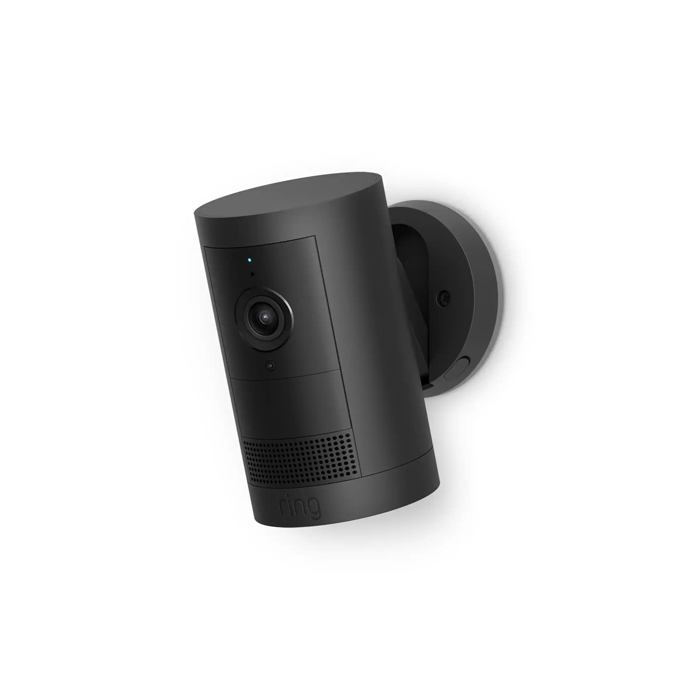 Front. Ring - Outdoor Cam Plus, Battery with 2K Video and Ring Vision, Low-Light Sight, and Mount-Anywhere Versatility - Black.