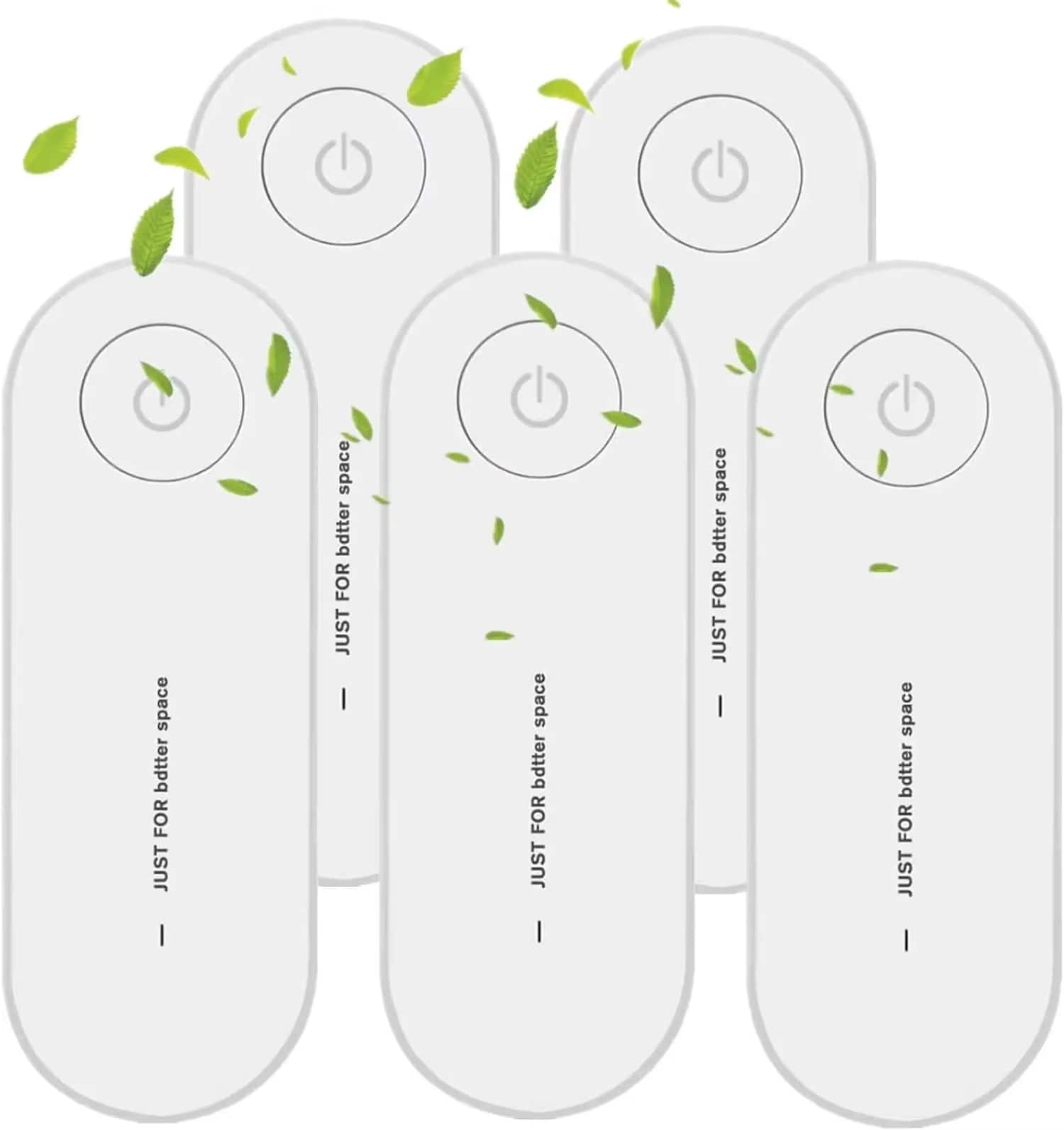 Luckbyte - Plug-In Negative Ion Air Purifier For Home Bedroom Bathroom - White