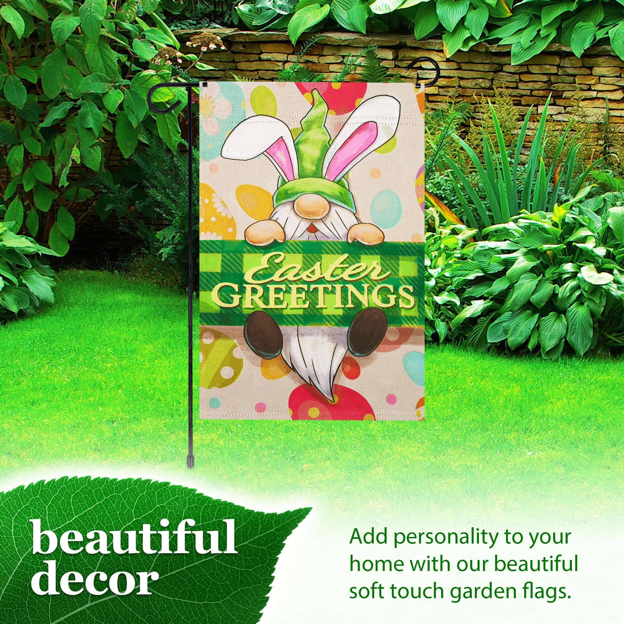 Easter GREETINGS

beautiful decor

Add personality to your home with our beautiful soft touch garden flags.