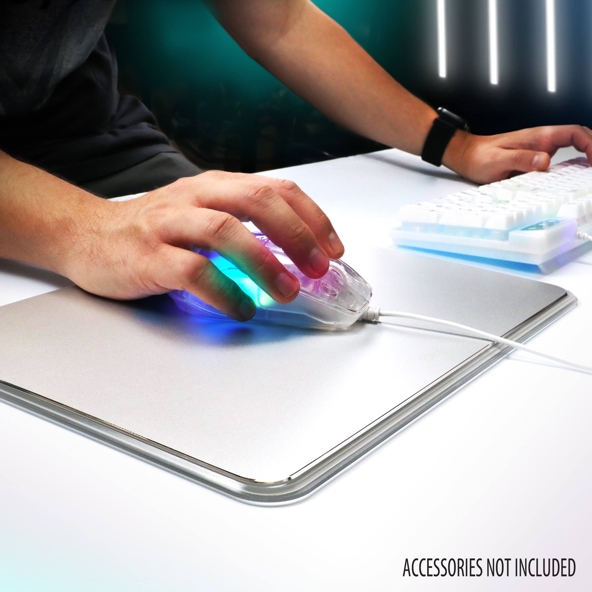 ACCESSORIES NOT INCLUDED