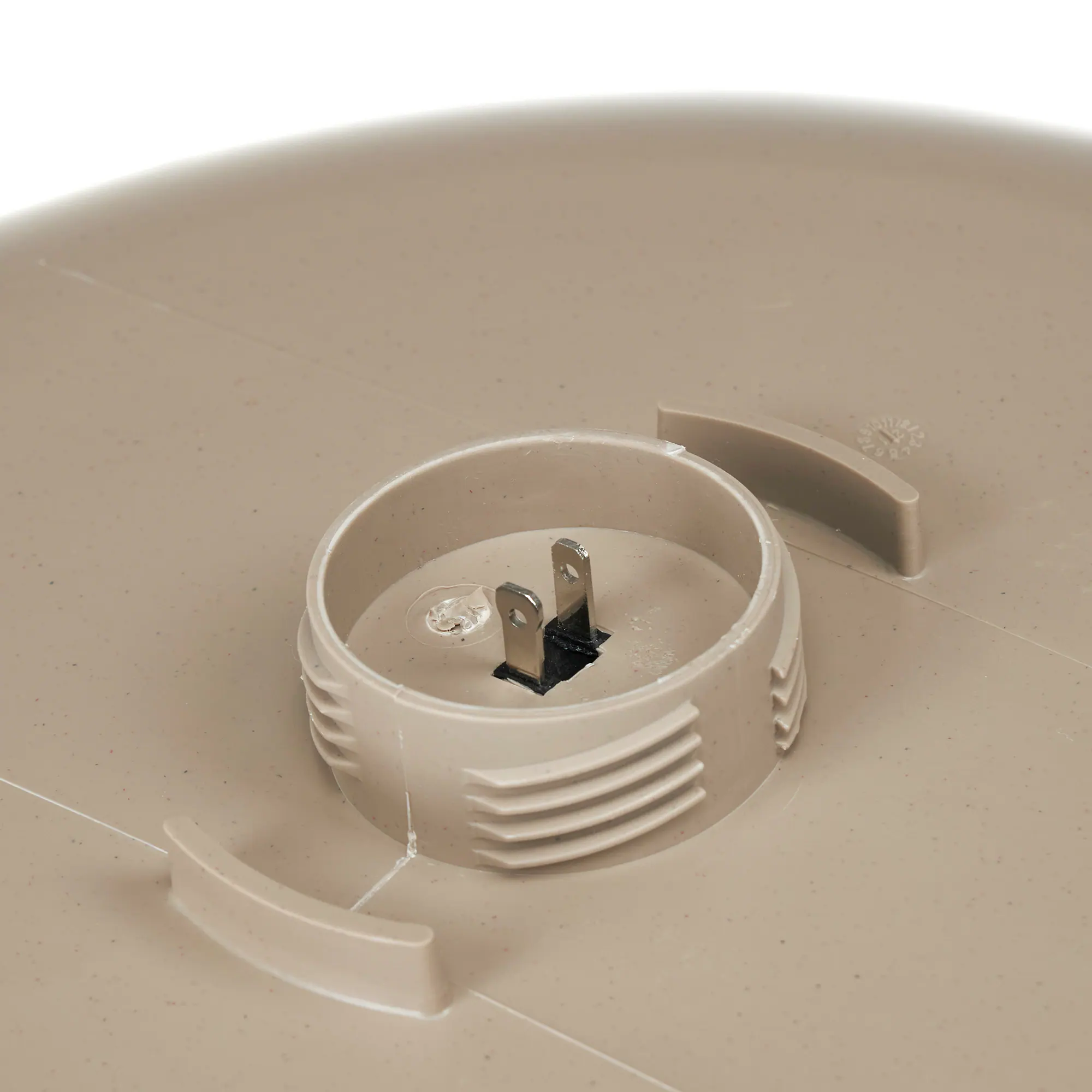 Alt View 8. Farm Innovators - Farm Innovators 150W Outdoor Plastic Heated Birdbath w/Deck Mount & Perch, Tan - Off-white.
