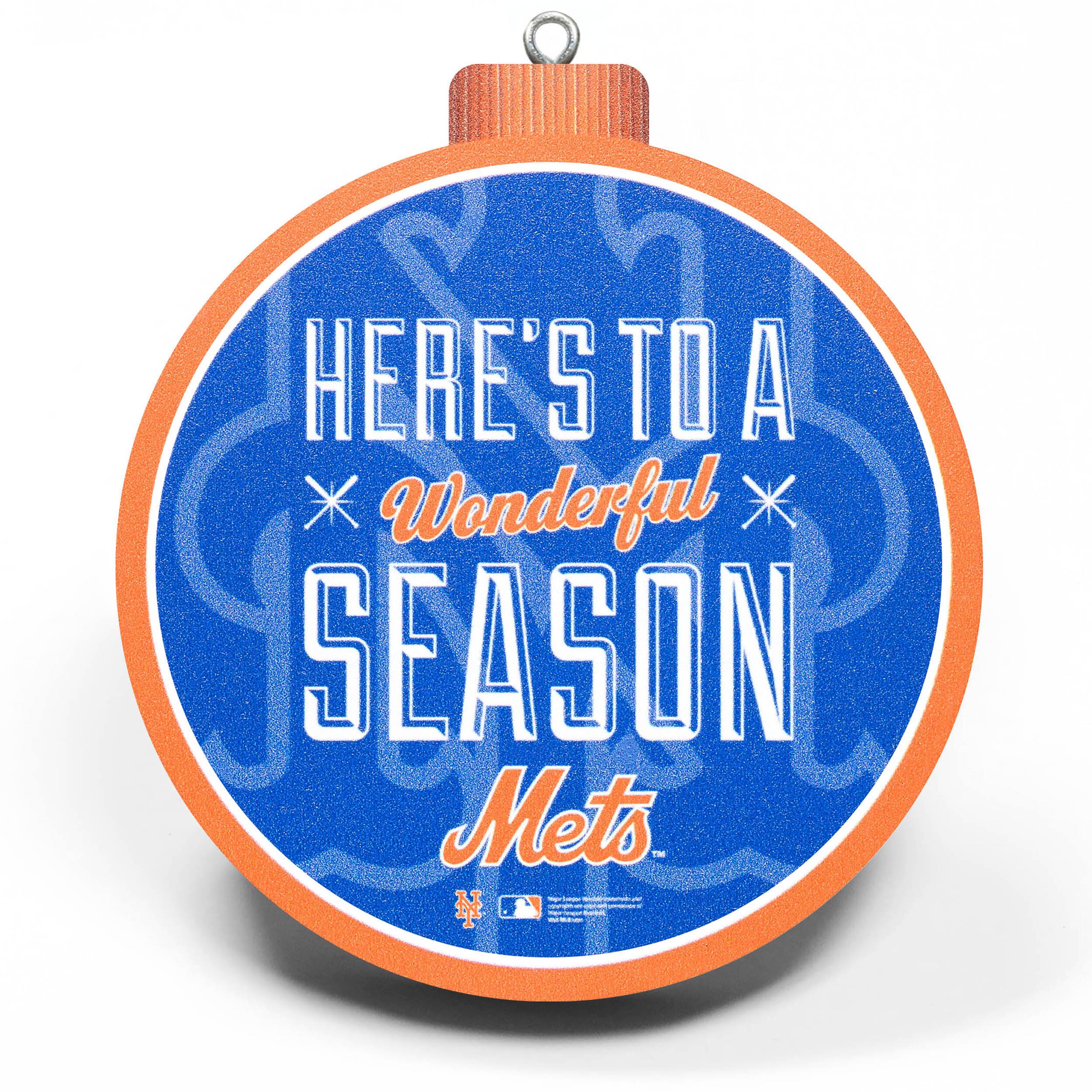 HERE'S TO A  
Wonderful  
SEASON  
Mets