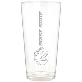 Great American Products - Boise State Broncos Etched 16oz. Vertical Rally Cry Pint Glass - Multicolor