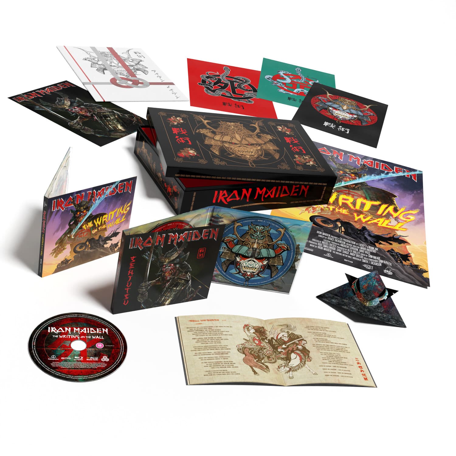 Iron Maiden Senjutsu (Deluxe Box Set – Limited) COMPACT DISCS [CD
