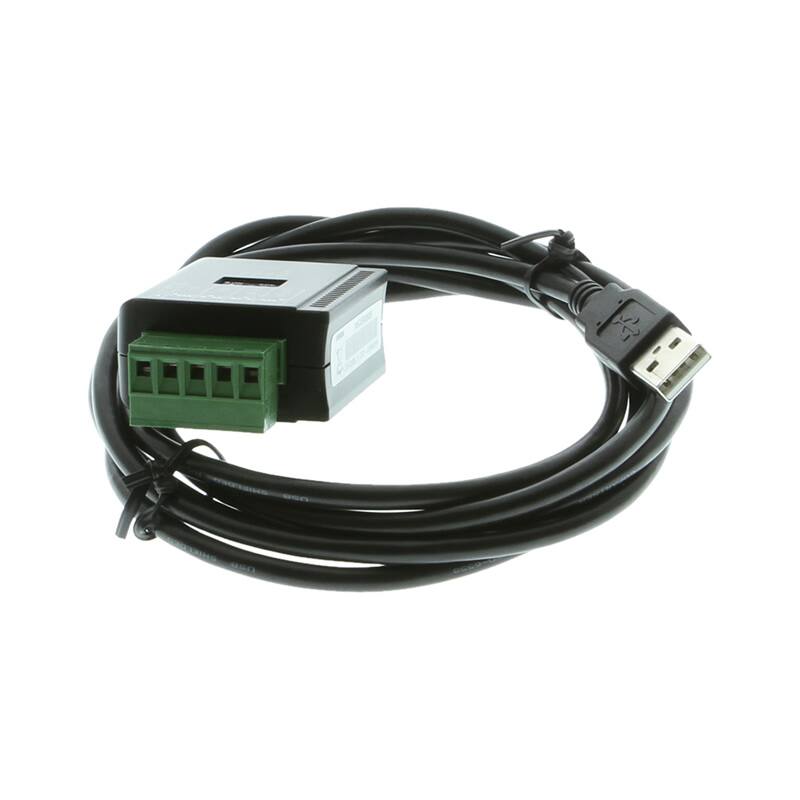 Alt View 1. Coolgear - USB to TTL / CMOS Serial Adapter - RS-232 - Isolated - Terminal Block Connectors - Bus Powered - Black.