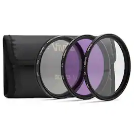 Vivitar - 3-Piece 58mm Filter Kit