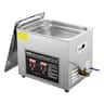 VEVOR - Ultrasonic Cleaner with Digital Timer & Heater, Professional Ultra Sonic Jewelry Cleaner, Stainless Steel - Silver