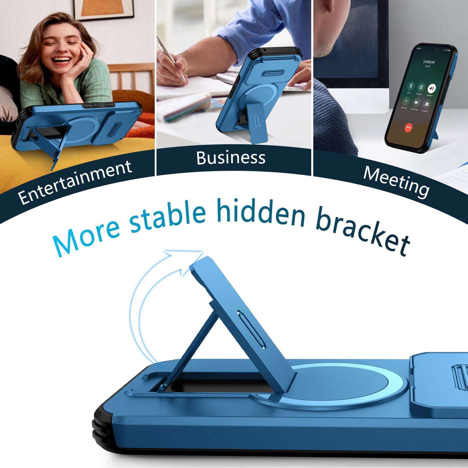 yueyue de

- Entertainment
- Business
- Meeting

More stable hidden bracket