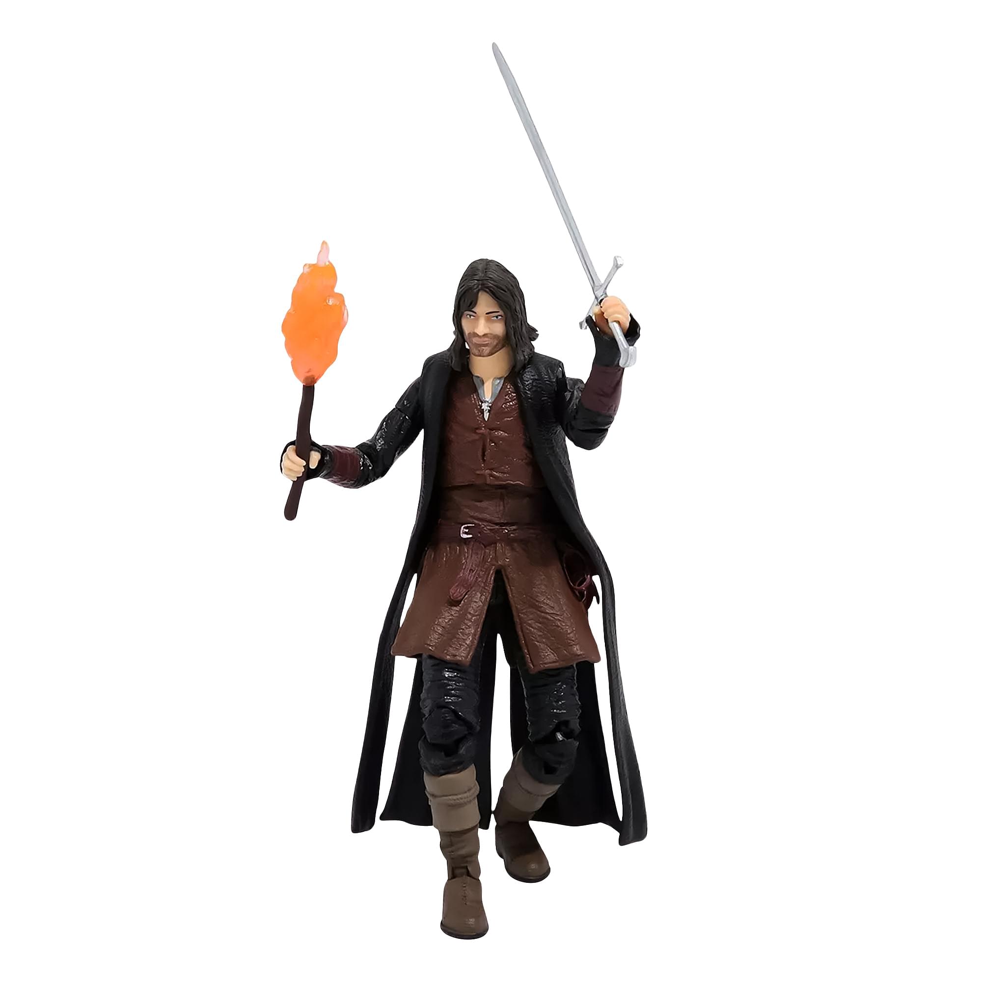 Alt View 2. The Loyal Subjects - The Lord of the Rings BST AXN 5 Inch Action Figure | Aragorn - Multi-Colored.