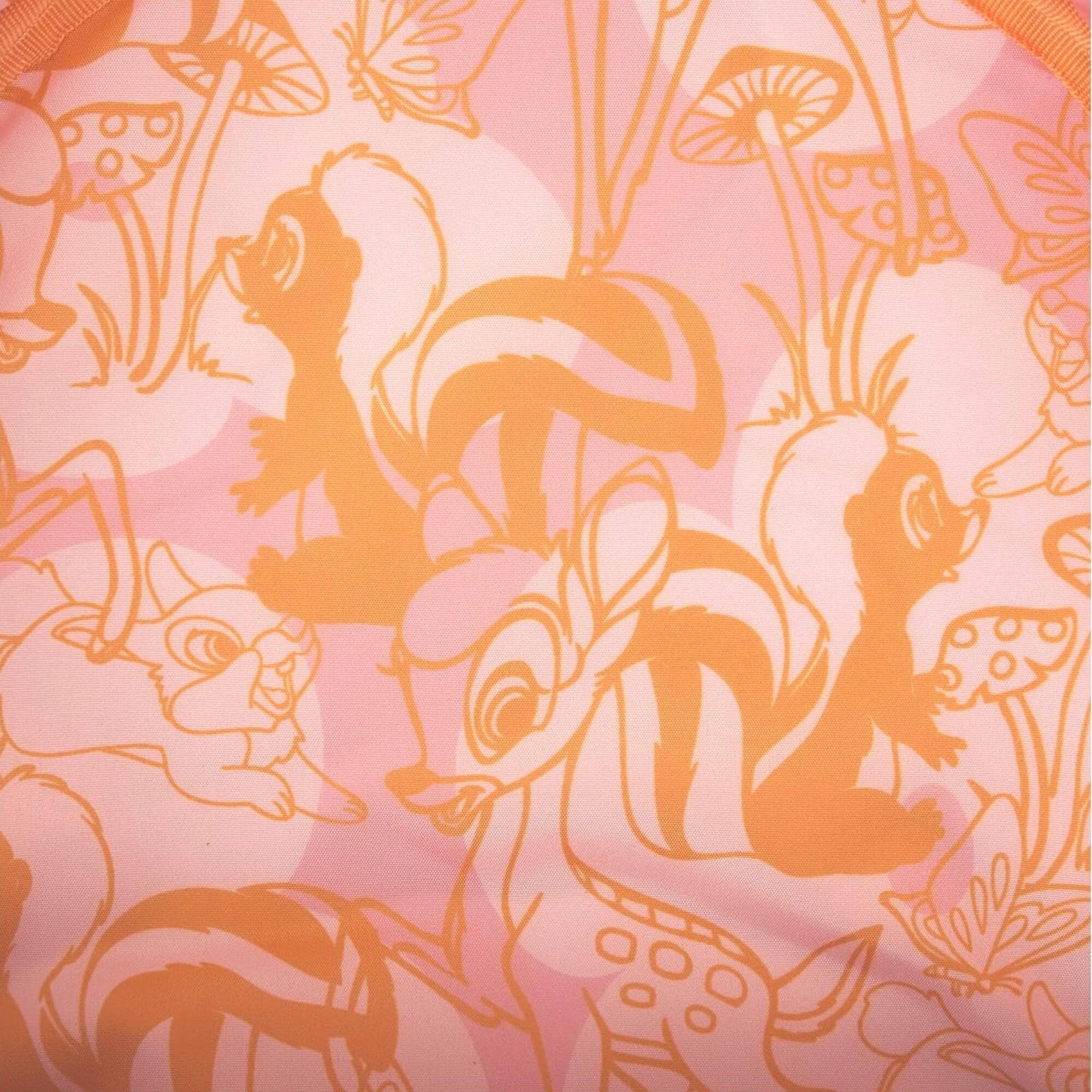 Alt View 3. LoungeFly - Loungefly Disney Bambi, Flower, and Thumper Triple Pocket Mini Backpack - Multicolored.