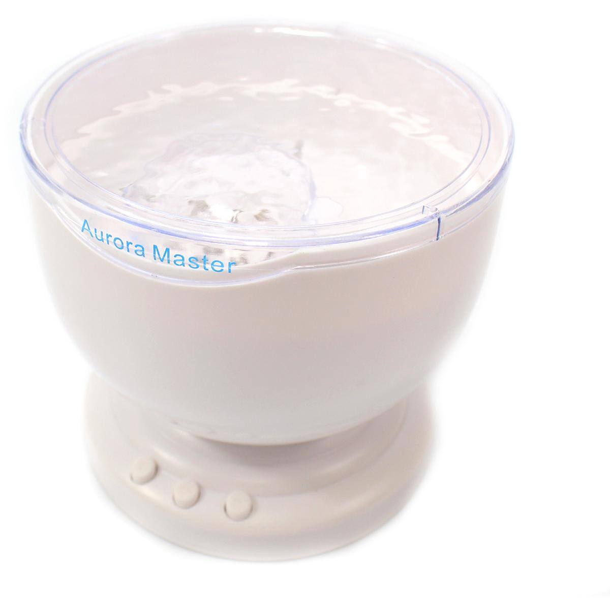 JuzToys - Night Light Projector And Music Player - White