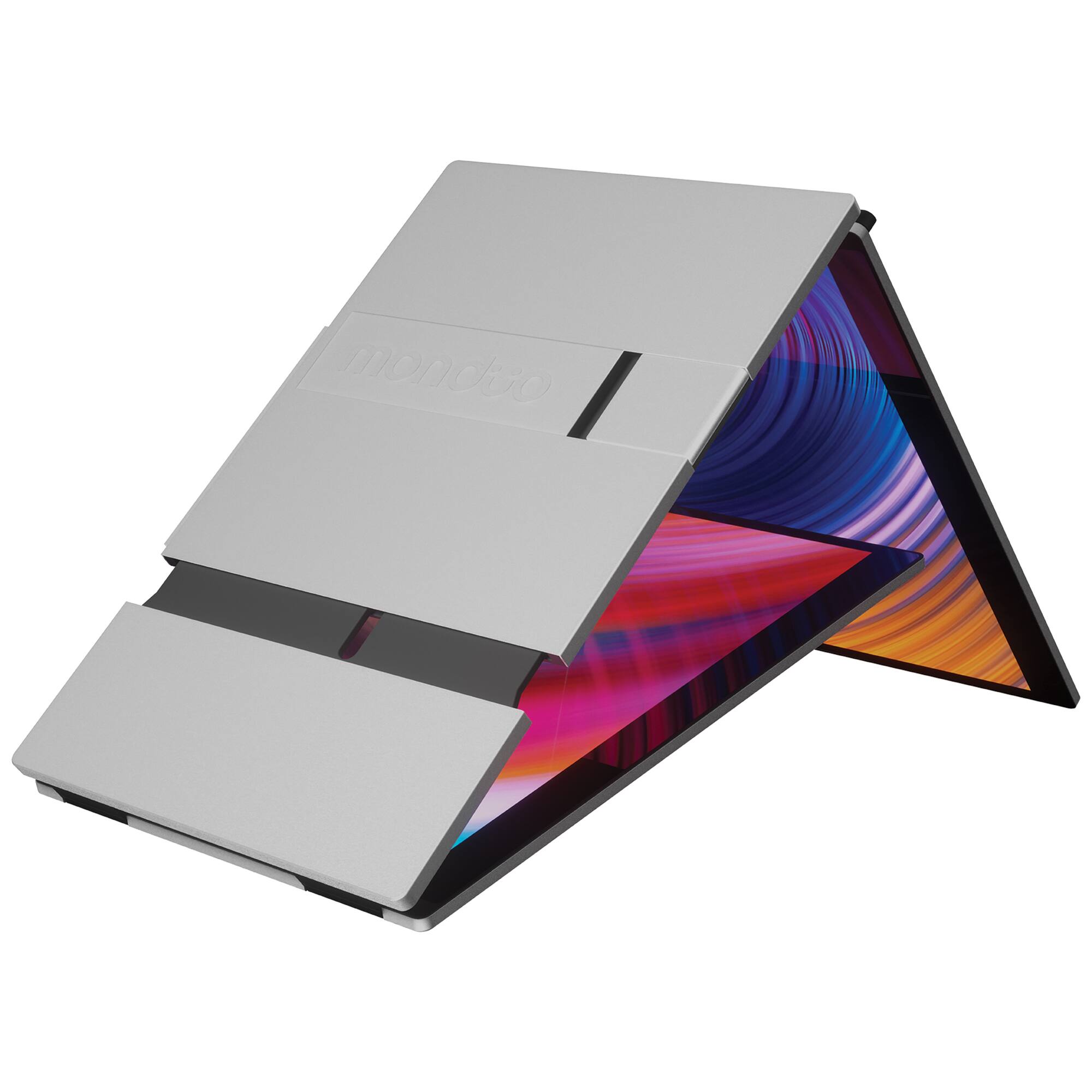 Alt View 1. Monduo - Monduo 14" LED Portable Monitor - Silver.