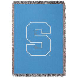 Chad & Jake - Syracuse Orange Woven Blanket - Blue
