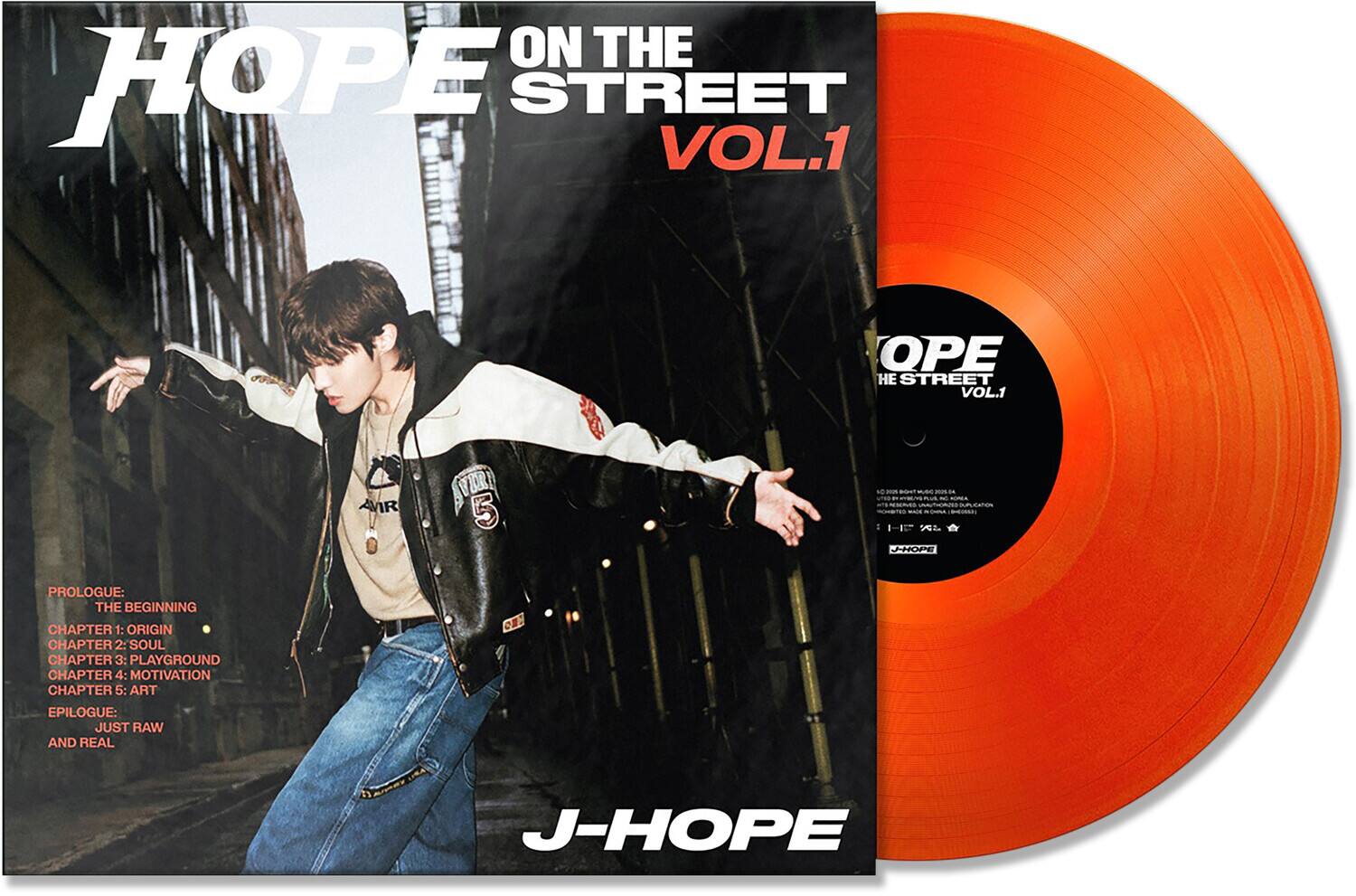 PopMarket - J-Hope (Bts) - HOPE ON THE STREET VOL. 1 - VINYL LP - Multicolor - Front_Zoom