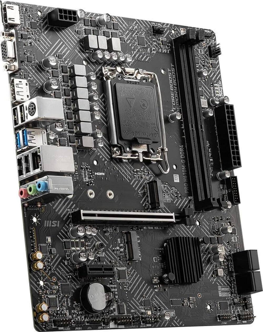 MSI PRO H610M G DDR4 Desktop Motherboard - Best Buy