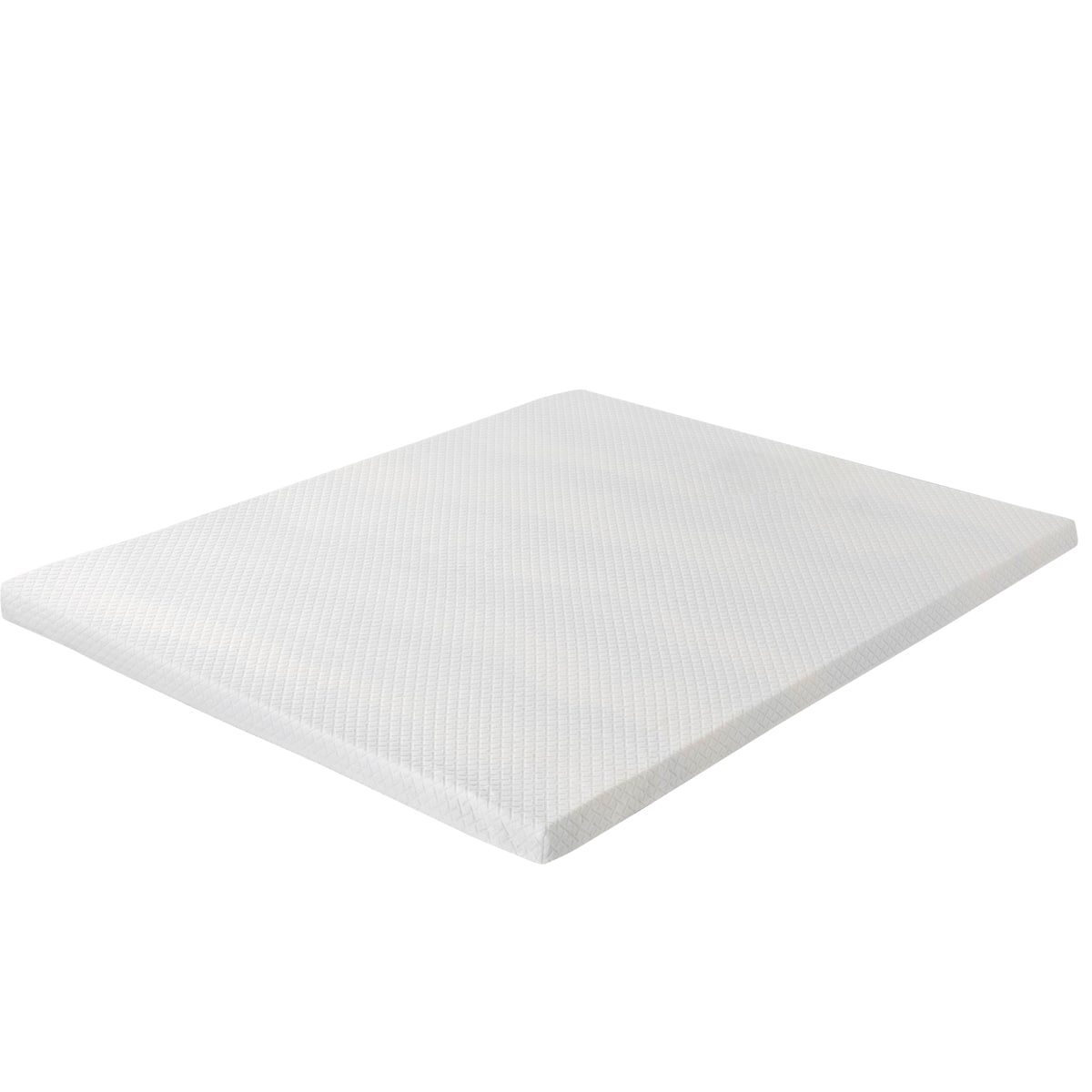 Left. Bestier - Bestier 3" EGO Cooling Gel AeroFusion Memory Foam Mattress Topper, Full - Full.