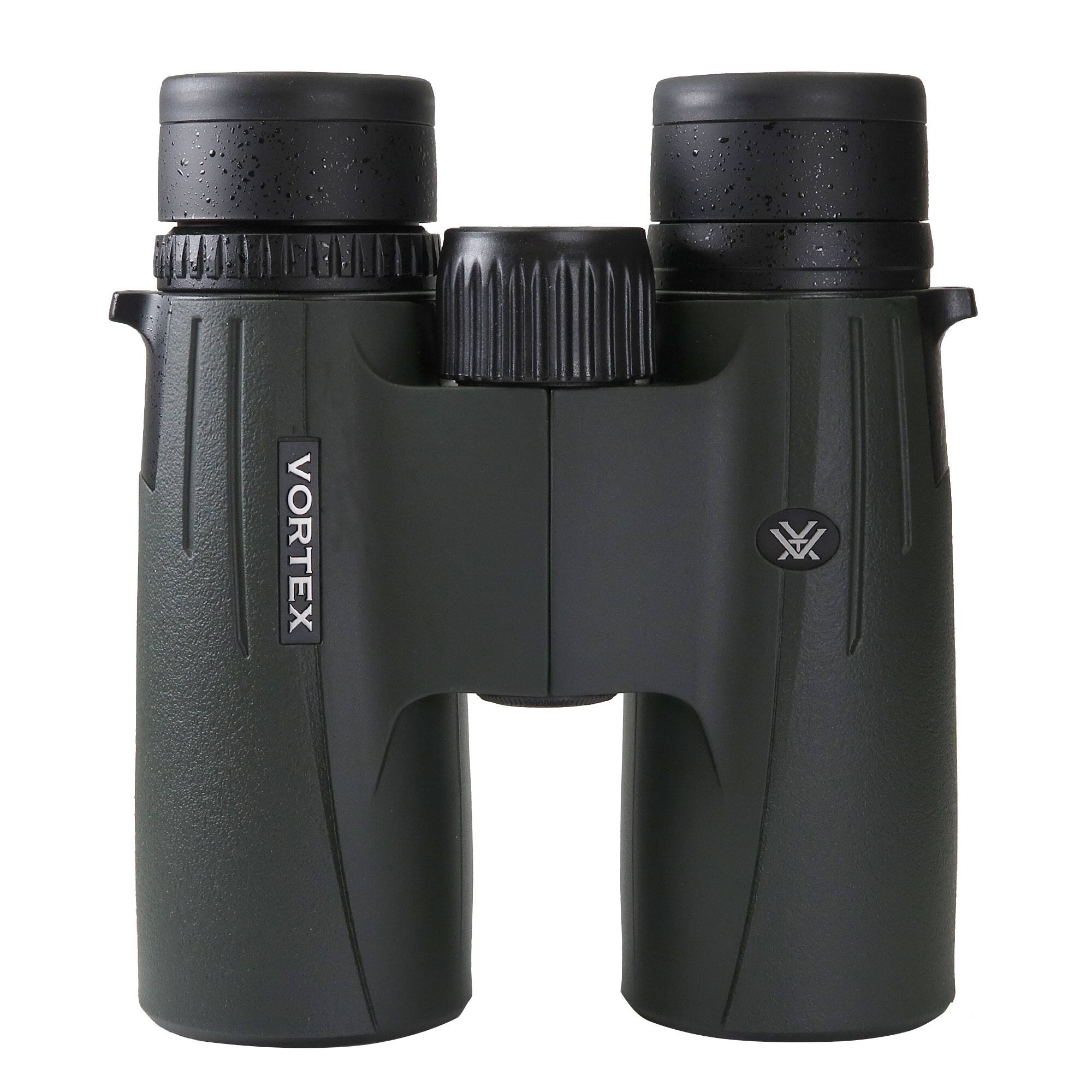 Front. Vortex - Vortex 10x42 Viper Roof Prism HD Binoculars V201 (Green) - Green.