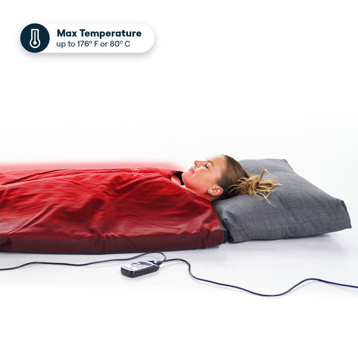 Max Temperature up to 176°F or 80°C