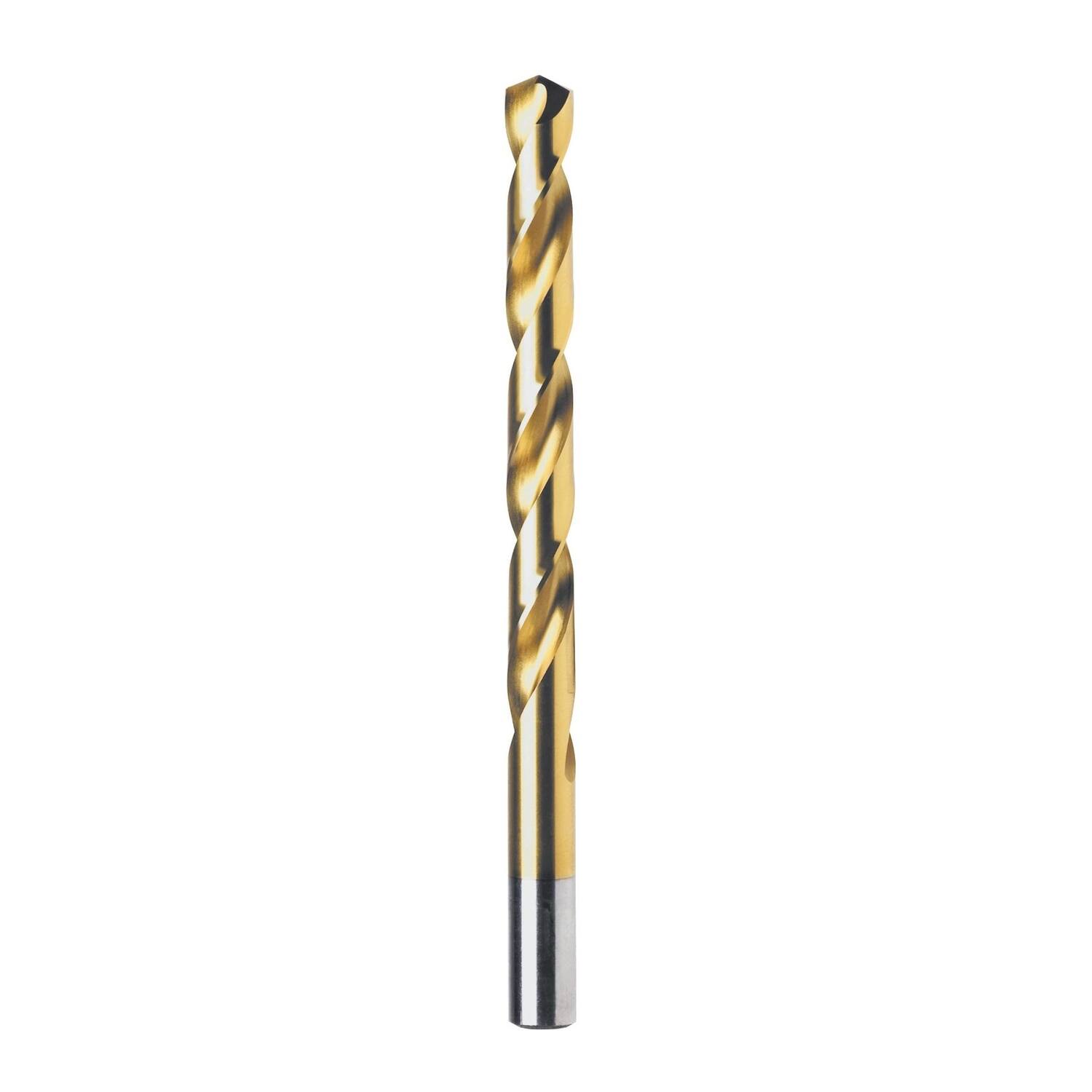 Angle. Irwin - Irwin 3/8 in. X 5 in. L High Speed Steel Drill Bit Straight Shank 1 pc.