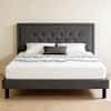 Front. Hunkstar - 12" Memory Foam Size Mattress-Made in Japan, Ultra-Breathable & Sterilizing, 7-Zone Pressure Relief, Medium Firm Support - KING/White.