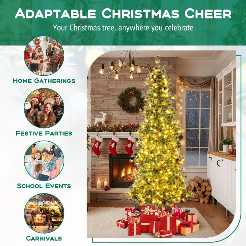 ADAPTABLE CHRISTMAS CHEER  
Your Christmas tree, anywhere you celebrate

HOME GATHERINGS  
FESTIVE PARTIES  
SCHOOL EVENTS  
CARNIVALS