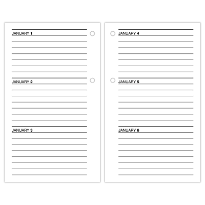 JANUARY 1  
JANUARY 2  
JANUARY 3  
JANUARY 4  
JANUARY 5  
JANUARY 6