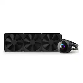 NZXT - Kraken 360mm Radiator CPU Liquid Cooler (3 x 120mm F Fans) with 1.54" IPS Display - Black