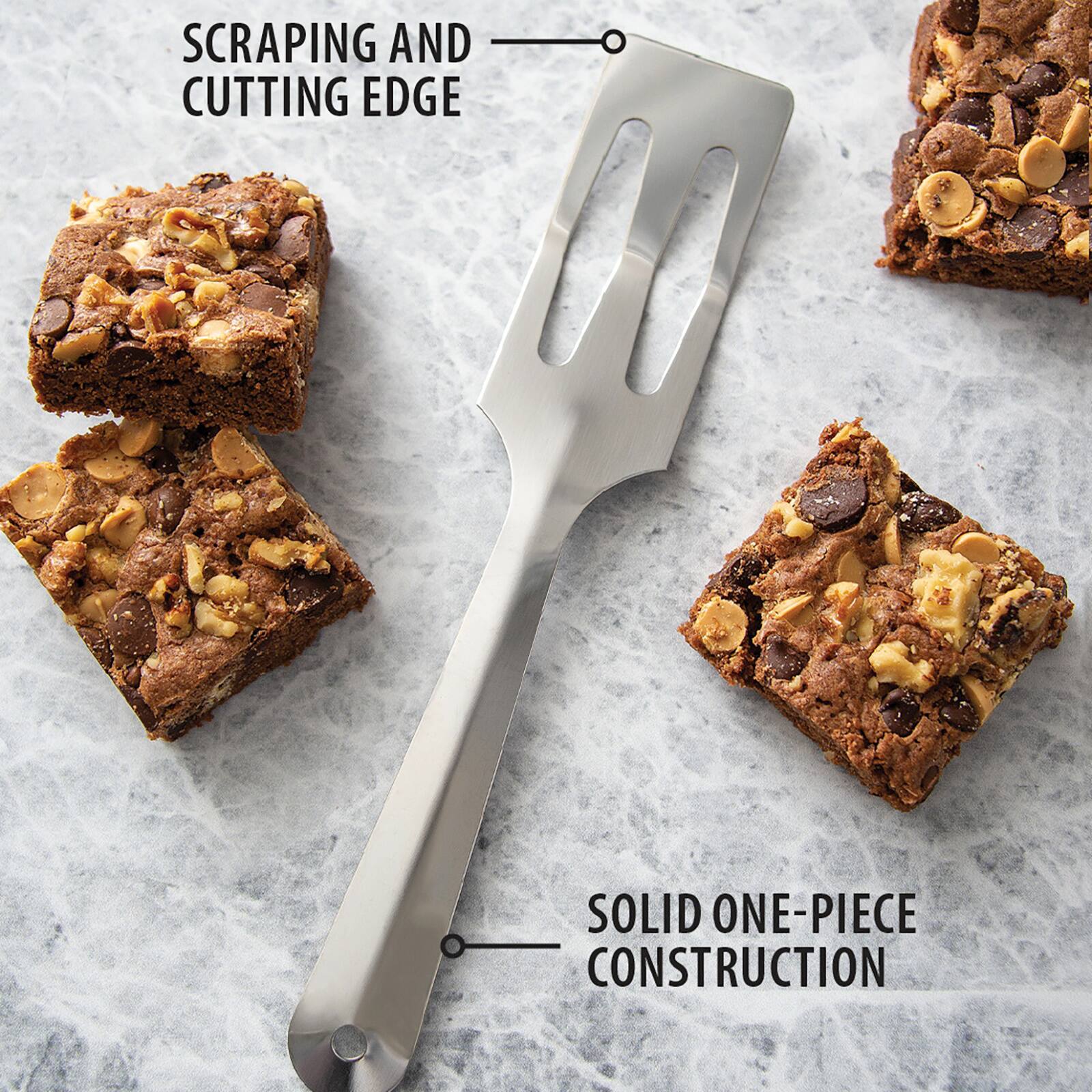 SCRAPING AND CUTTING EDGE

SOLID ONE-PIECE CONSTRUCTION