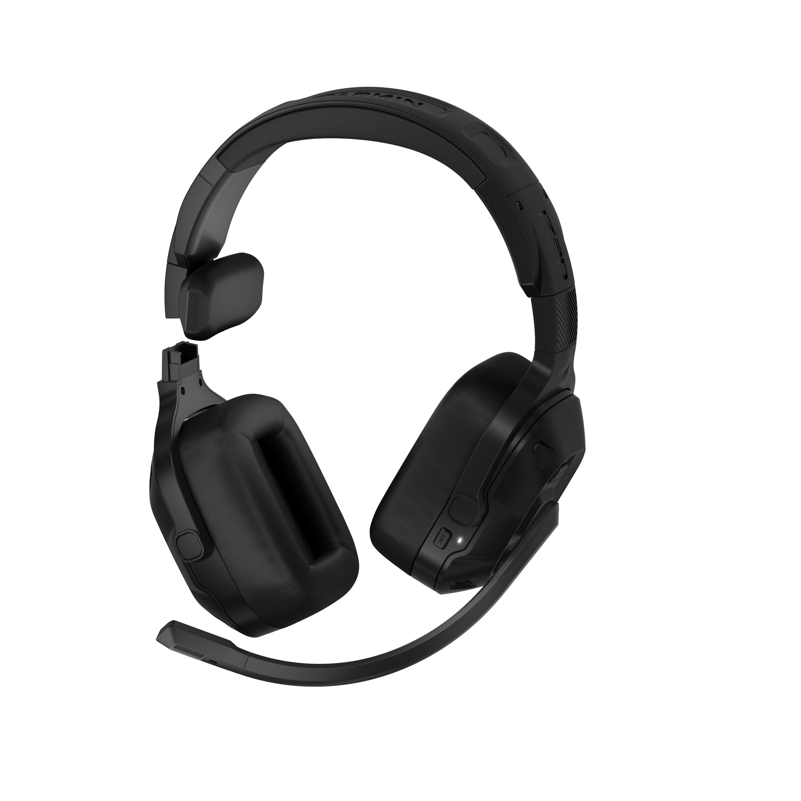 Angle. Garmin - dezl 210 Bluetooth Premium 2-in-1 Headset - Black.