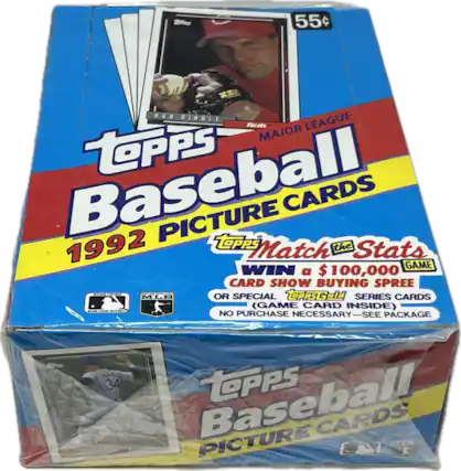 Pe 55 ROB DIBBLE Reats LEAGUE MAJOR tePPS Baseball PICTURE CARDS 1992 TaPPS the atch Stats GAME WIN a $100,000 CARD SHOW BUYING SPREE KLM ToPPSGold MLE OR SPECIAL SERIES CARDS (GAME CARD INSIDE) ... ..... C NO PURCHASE NECESSARY-SEE PACKAGE APs NAN 34 Baseball TePPS CARDS PICTURE
