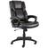 Front. Staples - Staples Kelburne Luxura Ergonomic Faux Leather Swivel Executive Chair, Black (58226-CC) - Black.