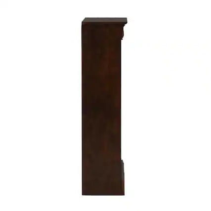 Front. Liberty Furniture Industries - Brayton Manor Jr Executive 48 Inch Bookcase (RTA) in Cognac - Brown.