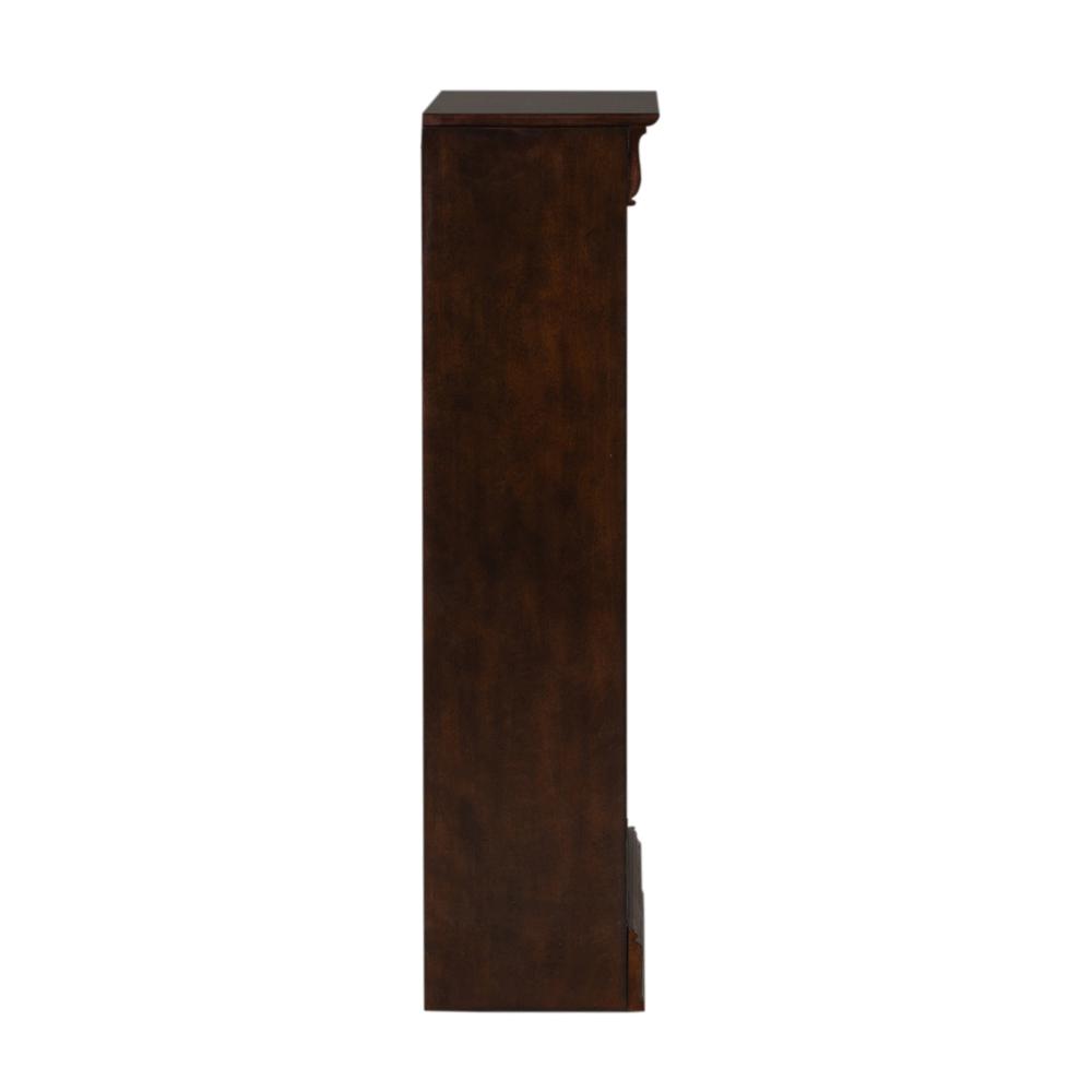 Liberty Furniture Industries - Brayton Manor Jr Executive 48 Inch Bookcase (RTA) in Cognac - Brown