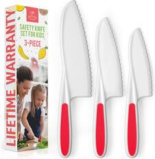 ZULAY KITCHEN
SAFETY KNIFE SET FOR KIDS
3-PIECE
LIFETIME WARRANTY