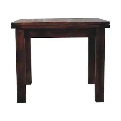 Front. Artisan Furniture - Artisan Furniture Solid Wood California Walnut Extendable Butterfly Dining Table, Dark Brown - Brown.