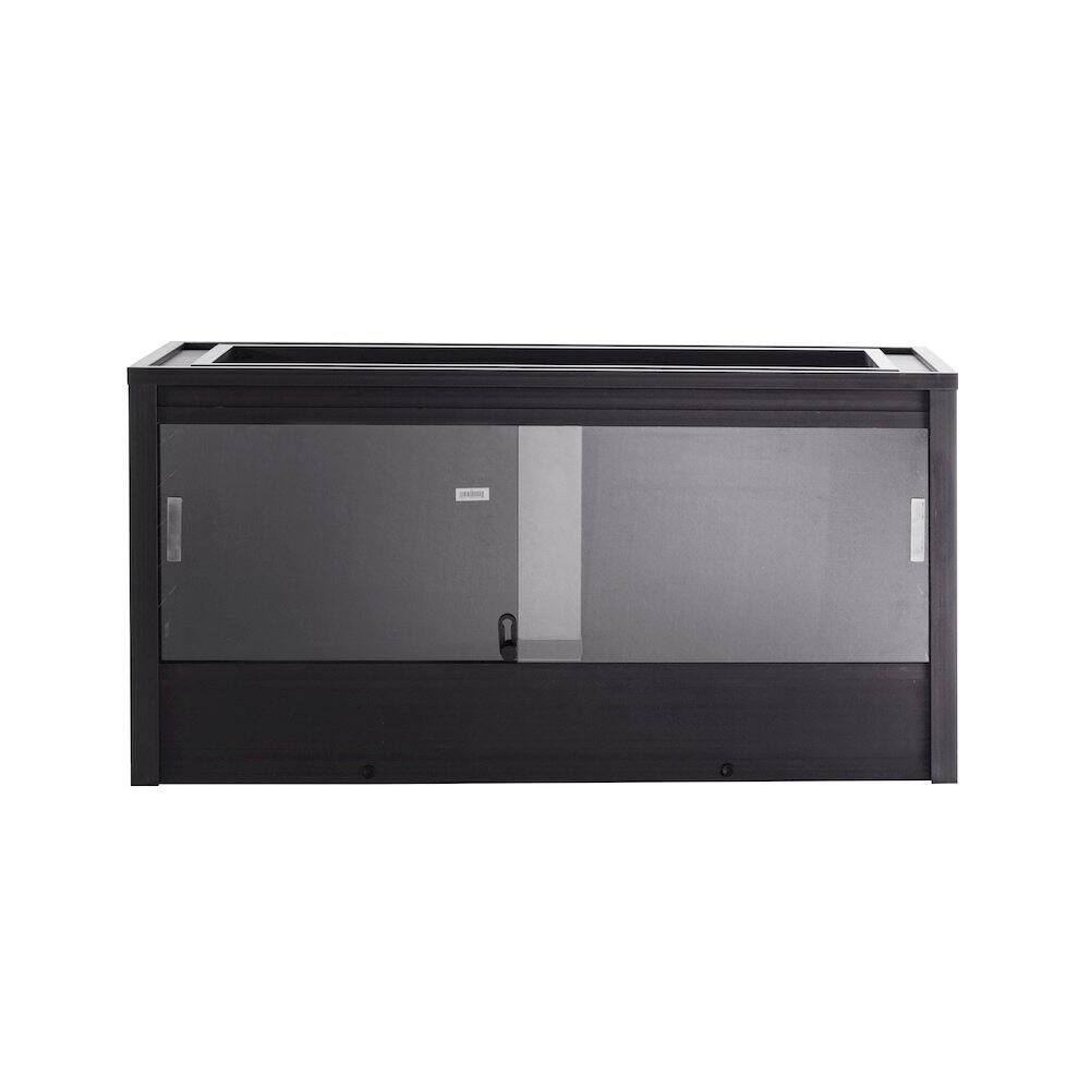 Back. New Age Pet - ECOFLEX 36" Mojave Reptile Lounge in Black.