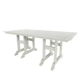 WestinTrends - Malibu 71" Outdoor Patio Dining Table - Sand