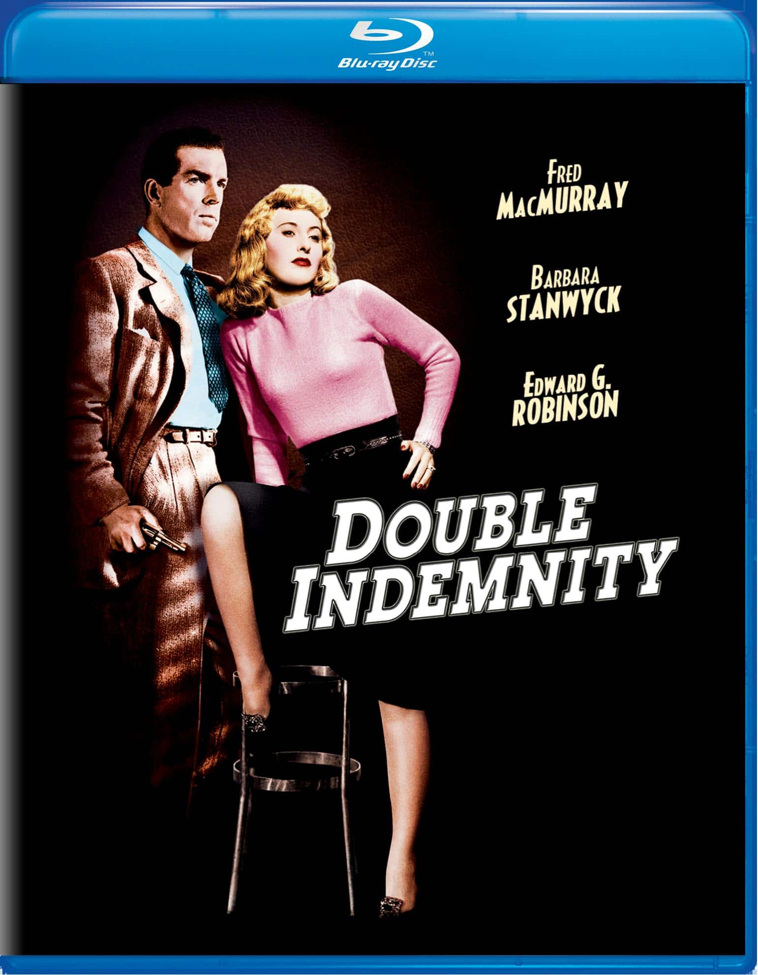 Front. Double Indemnity [Blu-ray].