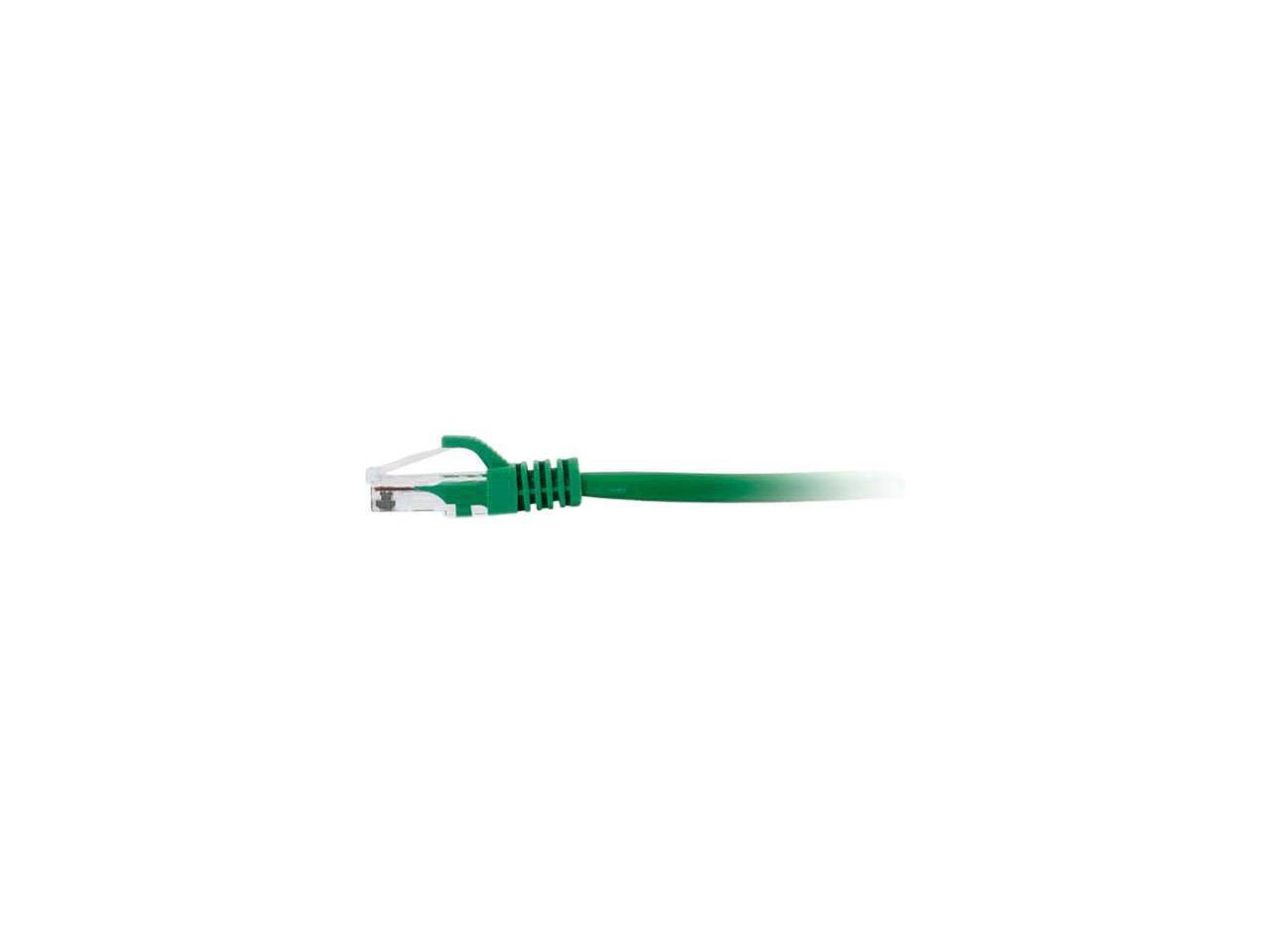 Alt View 4. Cables to Go - C2G 00934 6 in. Cat 5E Green Network Patch Cable.