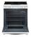 Alt View 2. Whirlpool - 30 in. Wide 4 burners 5.0 cu. ft. Freestanding Slide-In Gas Range with No Preheat and Slow Cook Modes - White.