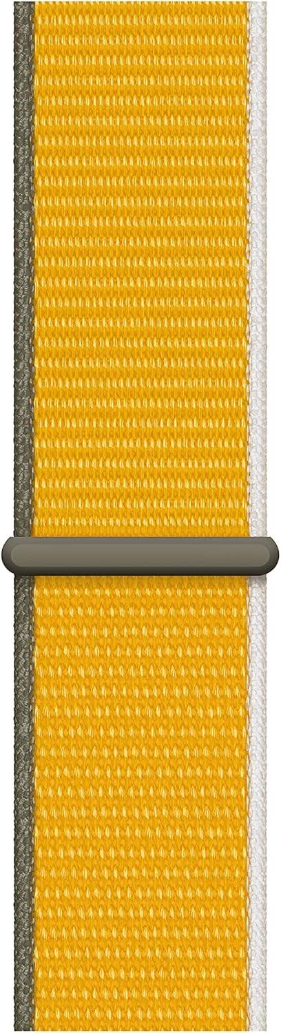 Alt View 1. Apple - Apple Watch Band - Sport Loop (44mm) - Sunflower - Regular - Black.
