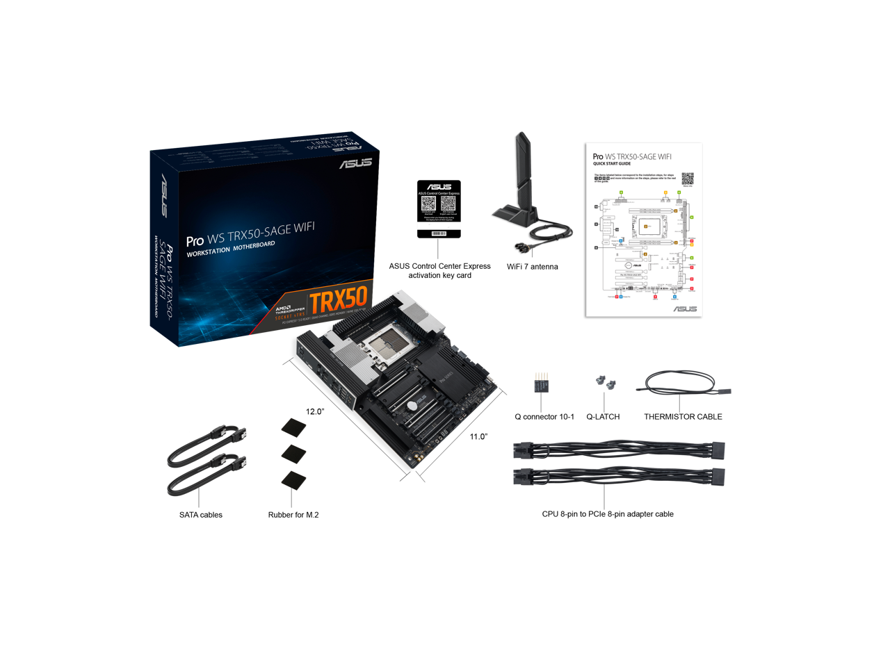 ASUS Pro WS TRX50-SAGE WIFI  
WORKSTATION MOTHERBOARD  
TRX50