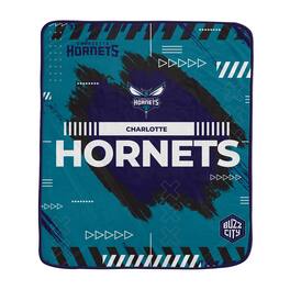 Pegasus - Charlotte Hornets 50" x 60" Game Tech Ultra Soft Blanket - Multicolor