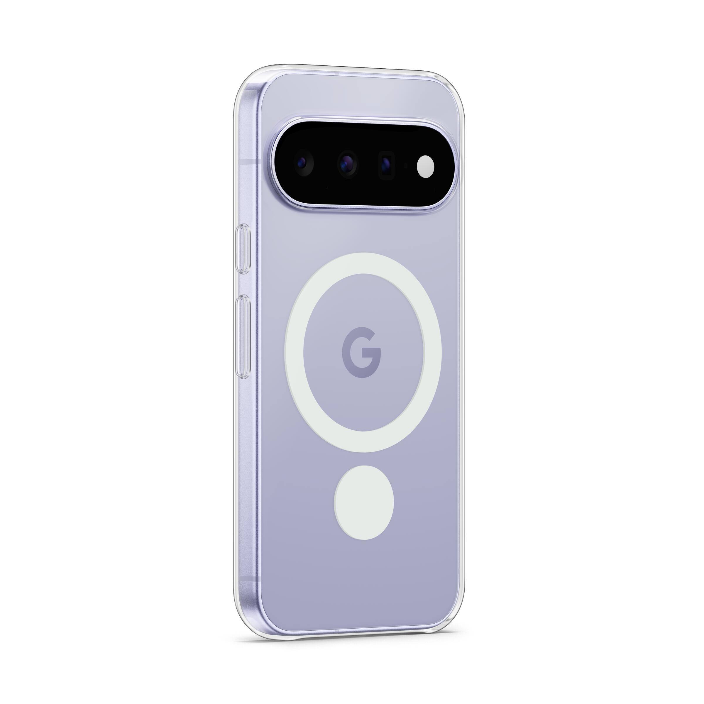 Alt View 1. Google - Pixelsnap Clear Case for Pixel 11 - Transparent.