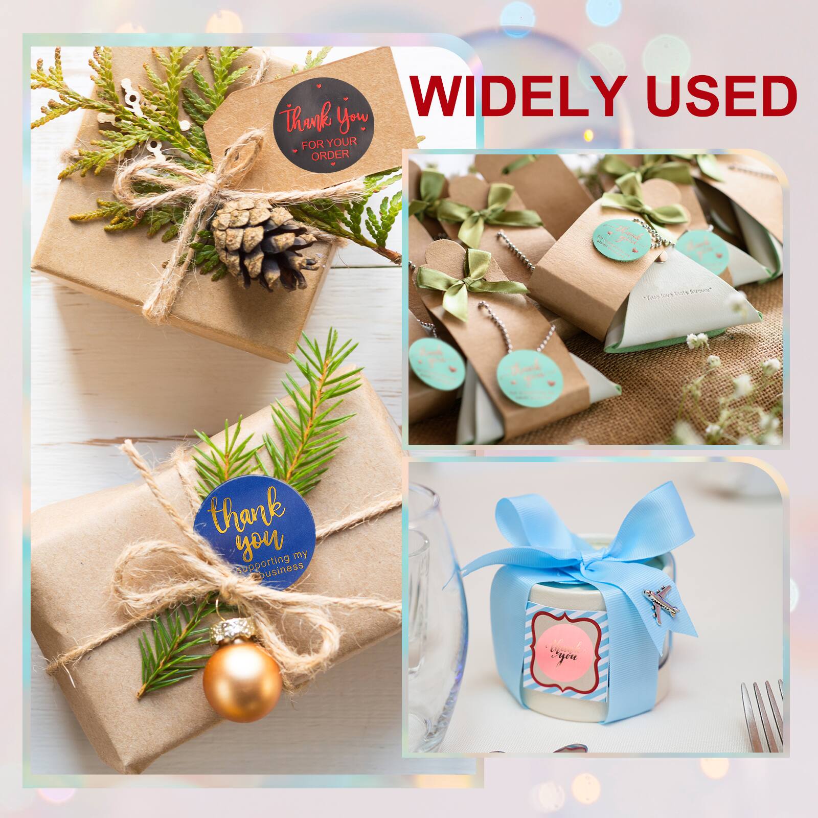 WIDELY USED

Thank You FOR YOUR ORDER

Thank you for supporting my business
